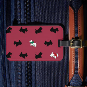 Scottish Terrier Bagageetikett Bagagebricka