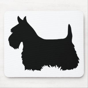 Scottish Terrier black silhouette, Scotland hund Musmatta