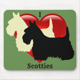 Scottish Terrier black silhouette, Scotland hund Musmatta