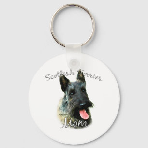 Scottish Terrier (brindle) Mamma 2 Nyckelring