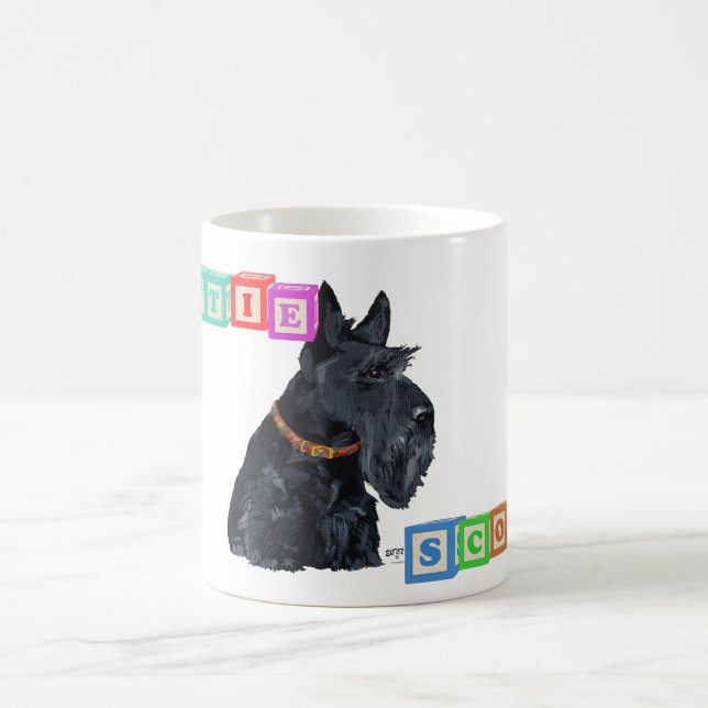 Scottish Terrier Cup Kaffemugg (Center)