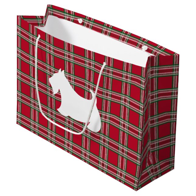 Scottish Terrier Gift Bag (Framsidan Vinklad)