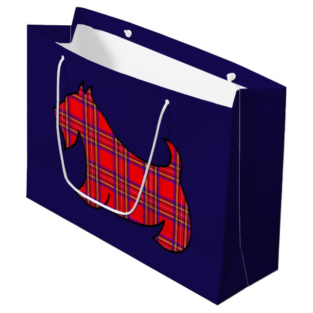 "Scottish Terrier Gift Bag" (Framsidan Vinklad)