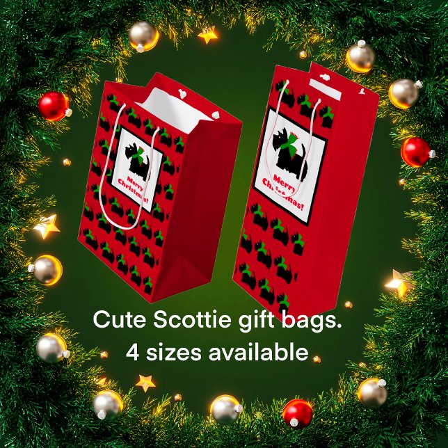 Scottish Terrier God jul (Cheerful Scottish Terriers are back!)