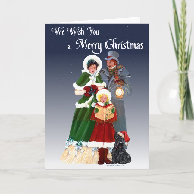 Scottish Terrier Greeting Card Kort (Framsida)