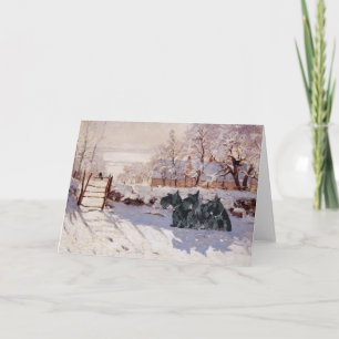 Scottish Terrier Greeting Card Kort