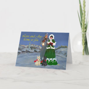 Scottish Terrier Greeting Card Kort
