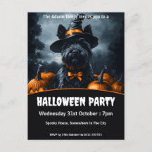 Scottish Terrier Halloween fest