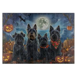 Scottish Terrier Halloween Spooky