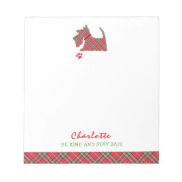 Scottish Terrier Hund Cute Personlig Anteckningsblock