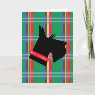 Scottish Terrier Hund Play-julkort Helgkort