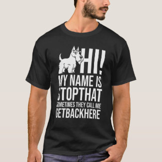 Scottish Terrier Hund Puppies Owner Älskare T Shirt