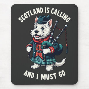 Scottish Terrier Hund Scotland ringer och jag måst Musmatta