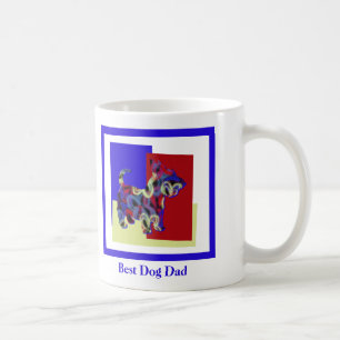 Scottish Terrier Hund Silhouette TRBY Fars dag Kaffemugg