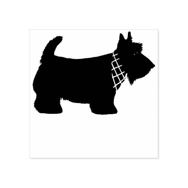 Scottish Terrier Hund Stämpel (Tryck)