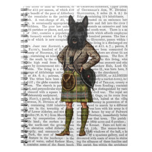 Scottish Terrier i Kilt Anteckningsbok Med Spiral