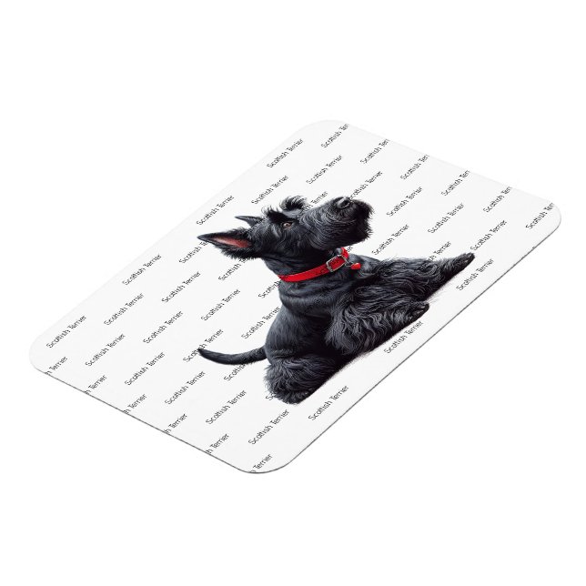 Scottish Terrier i Magnet (Vänstra Sidan)