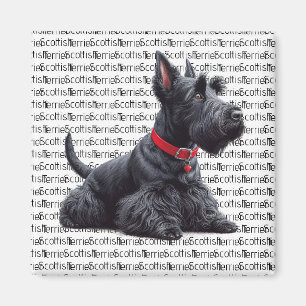 Scottish Terrier i Magnet