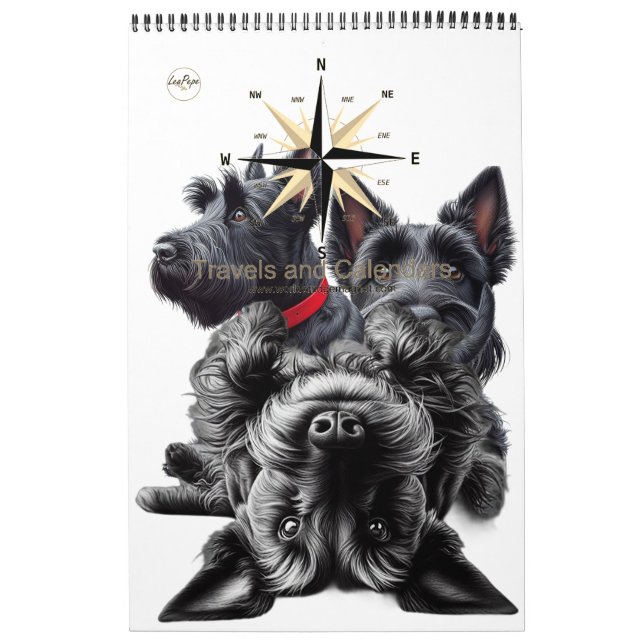 SCOTTISH TERRIER IN KALENDER (Omslag)