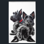SCOTTISH TERRIER IN KALENDER<br><div class="desc">Teckning skapades av #LeoPepeDesign med hjälp av artificiell intelligens. Nedan citeras Wikipedia om denna hund: Scottish Terrier (Scottish Gaelic: Abhag Albannach; även känd som Aberdeen Terrier), populärt kallad Scottie, är en ras av hund. Till att börja med en av de höglandsraser av skräp som grupperades under namn i Skye Terrier,...</div>