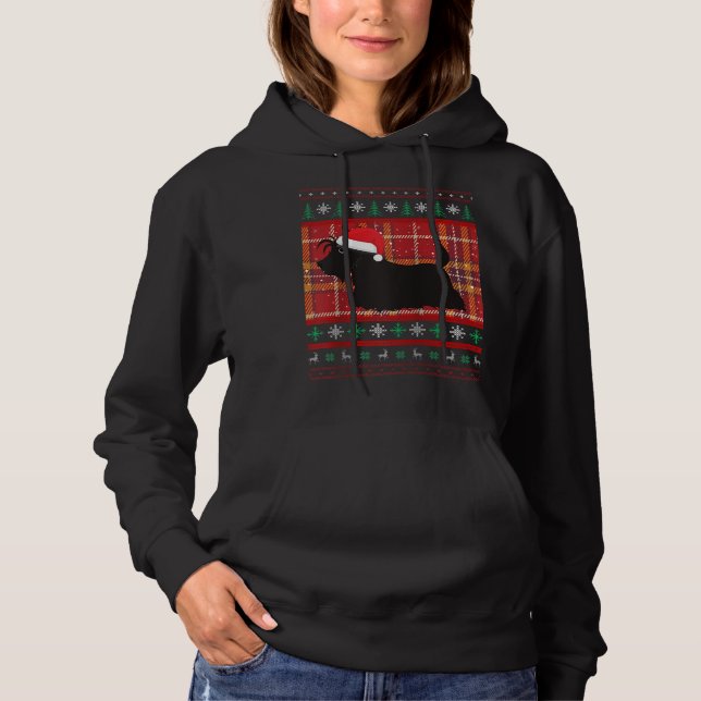 Scottish Terrier jul Julafton Scottie Hund T Shirt (Framsida)
