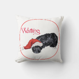 Scottish Terrier jul Pillow Kudde