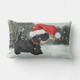 Scottish Terrier jul Pillow Lumbarkudde