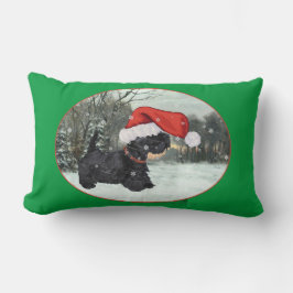 Scottish Terrier jul Pillow Lumbarkudde