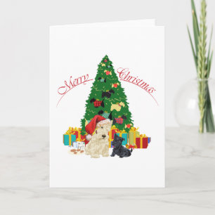 Scottish Terrier Julkort Helgkort
