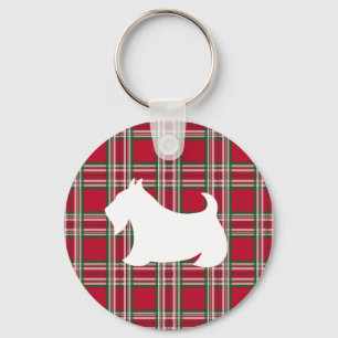 Scottish Terrier Keychain Nyckelring