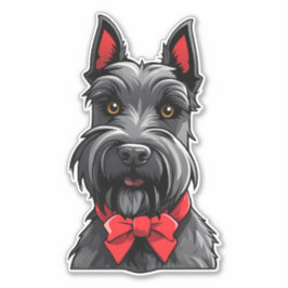Scottish Terrier Klistermärken