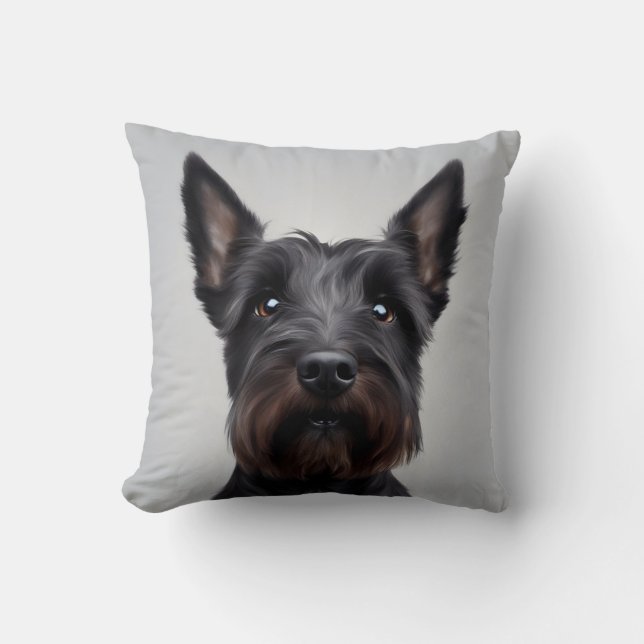 Scottish Terrier Kudde (Framsida)