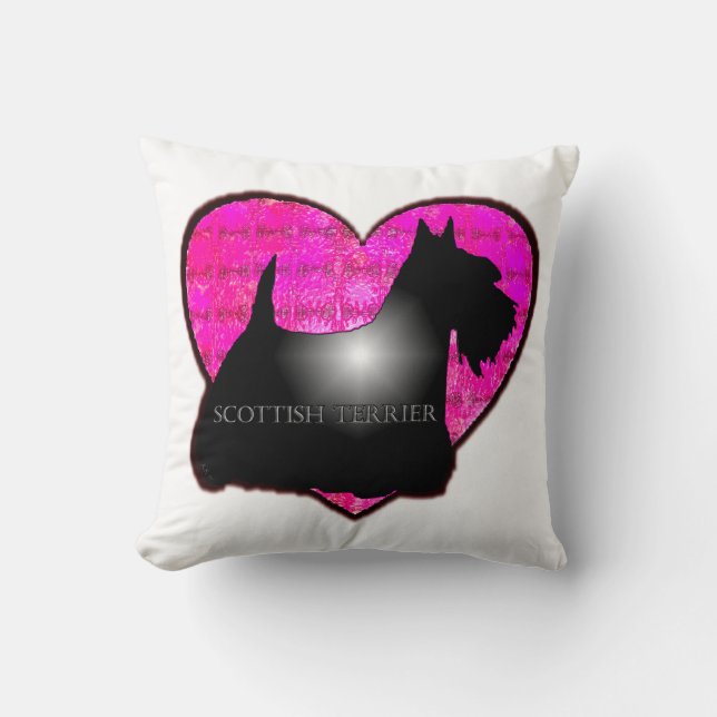 Scottish Terrier Kudde (Framsida)
