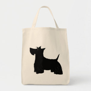 Scottish Terrier Livsmedel Tote Bag Tygkasse