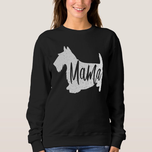 Scottish Terrier Mamma Sealyham Ideas T Shirt (Framsida)