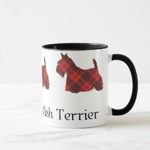 Scottish Terrier Maxwell Tartan Mugg