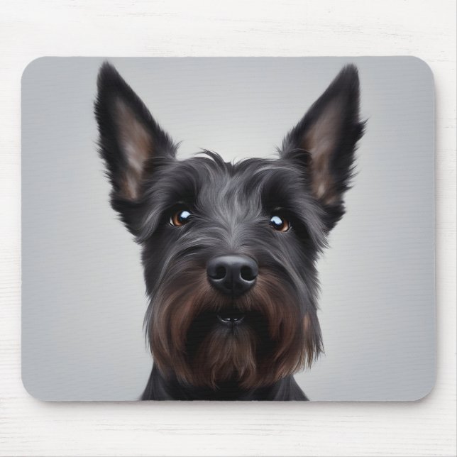 Scottish Terrier Musmatta (Framsidan)