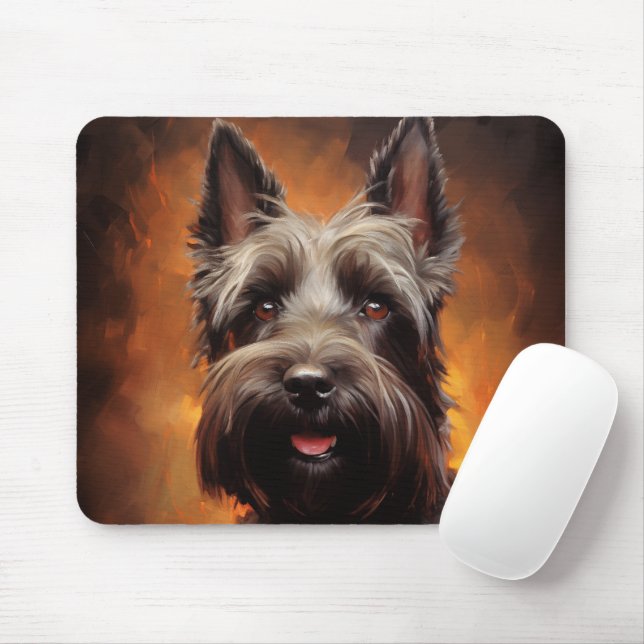 Scottish Terrier Musmatta (Med mus)
