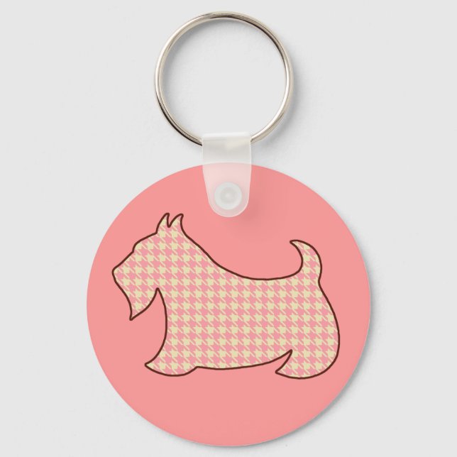 Scottish Terrier Nyckelring (Framsida)