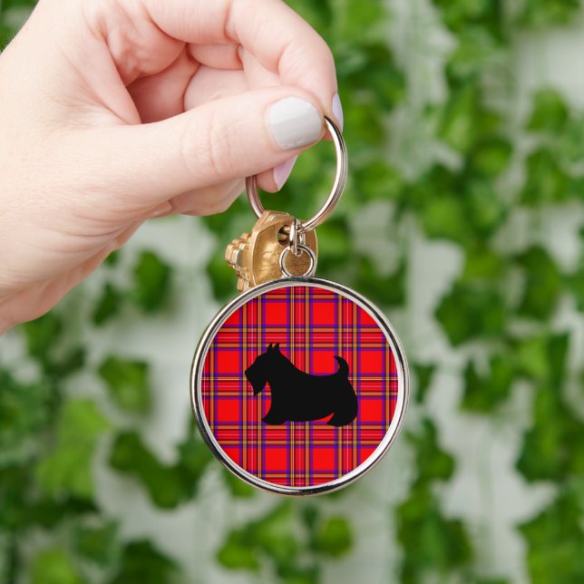 Scottish Terrier Nyckelring (Hand)