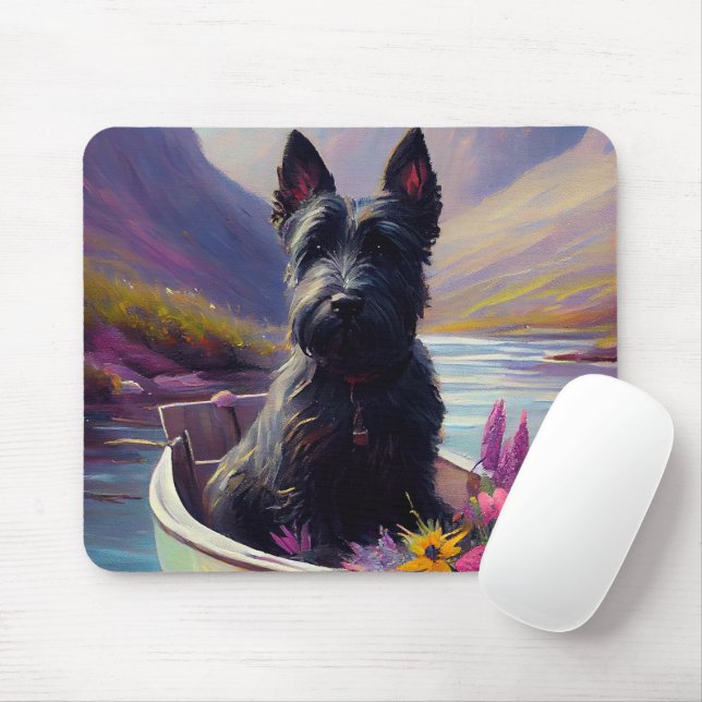 Scottish Terrier på Paddle: A Scenia Äventyr Musmatta (Med mus)