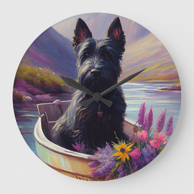 Scottish Terrier på Paddle: A Scenia Äventyr Stor Klocka (Framsida)