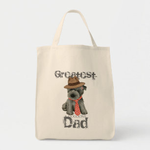 Scottish Terrier Pappa Tote Bag Tygkasse