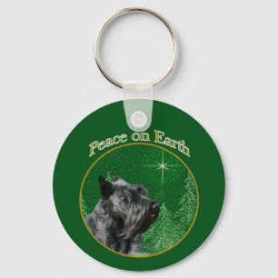 Scottish Terrier Peace Nyckelring