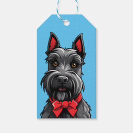 Scottish Terrier Presentetikett