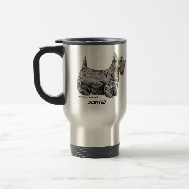 Scottish Terrier Resemugg (Vänster)