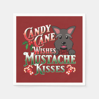 Scottish Terrier Scottie Hund Decoupage Pappersservett