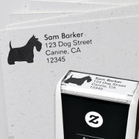 Scottish Terrier Scottie Hund Returadress