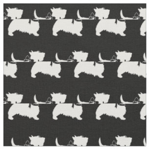 Scottish Terrier Scottie Hund Silhouette Pet Scott Tyg