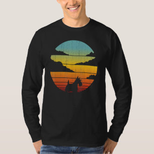 Scottish Terrier Scottie Retro Vintage 60:s 70:e S T Shirt